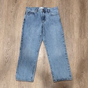 FRAME The Hang Mid-Rise Relaxed Jeans | Size 27 | New Without Tags | Light Wash